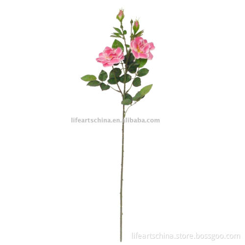 artificial flowers, 68cm single stem rose flower, stem flower